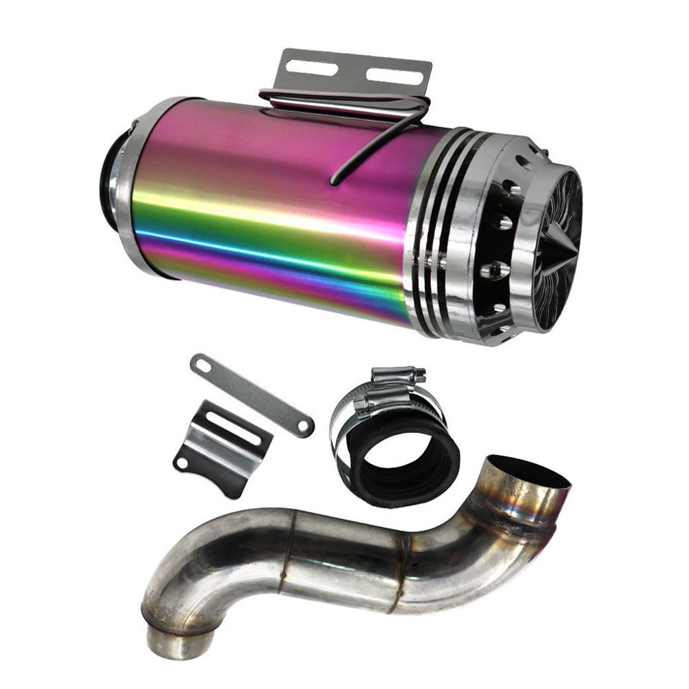 Stainless Steel Motorcycle Modified Colorful Air Filter Air Filter Accessories for Ghost Fire Eagle GY6 LED