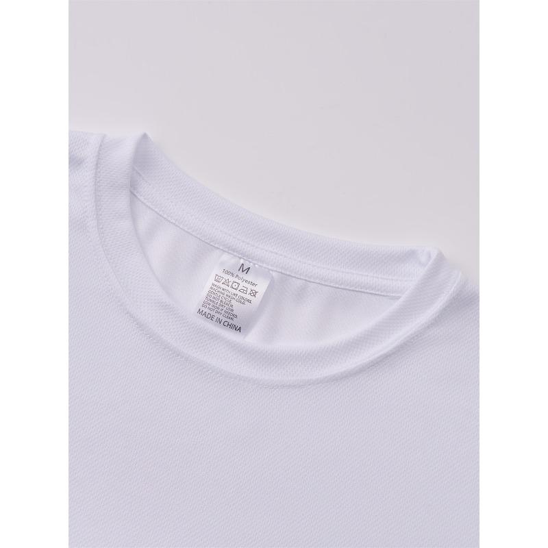 European Sizes Men'S Fashion Casual Graphic T-Shirt - Urban Street Style, Daily Wear And Sports, Soft And Breathable, Bold Print Design