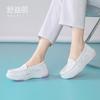 Nurse shoes spring and summer soft sole white breathable not tired foot hospital shoes