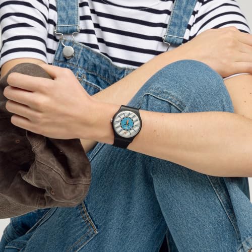 Swatch GOOD TO GORP SO32B119 Black Wristwatch