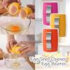 1Pcs Handheld Egg Cracker for Raw Eggs Breaker Egg Shell Cutter Kitchen Gadgets