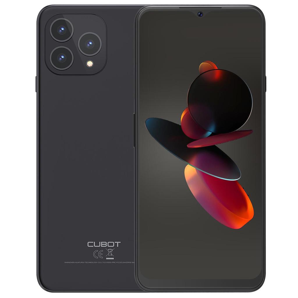 Cubot P80, Globální verze Android 13 Smartphone, 8 GB RAM, 256 GB ROM, NFC, 6,583palcový FHD+ displej, 48MP+24MP, 5200mAh baterie