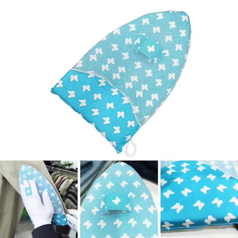 Handheld Ironing Pad Heat Resistant Glove  Steamer Sleeve Ironing Board Holder