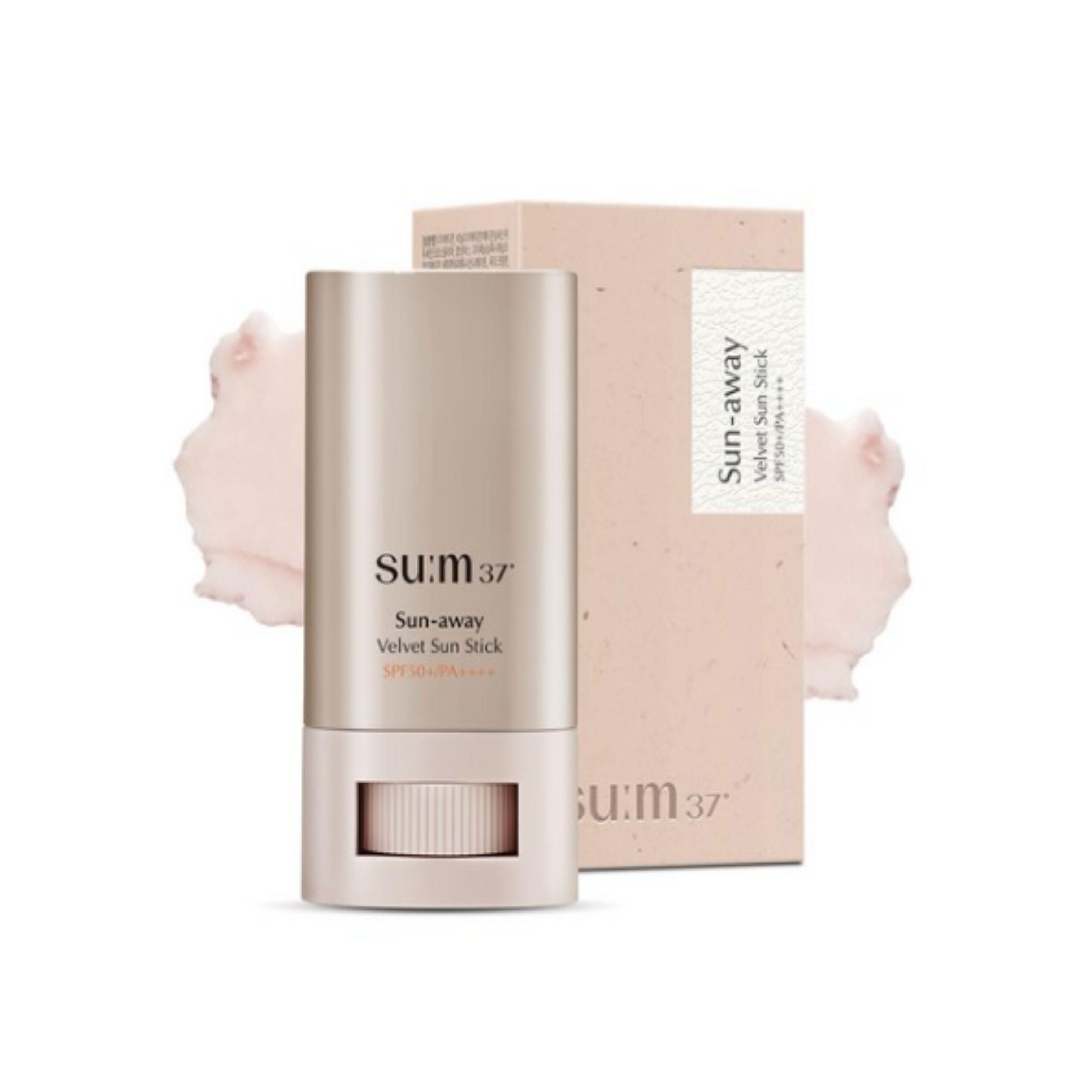 su:m37° Sun-away Velvet Sun Stick SPF50+ PA++++ (18g)