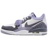 Jordan Legacy 312 Low Top Vintage Basketball Shoes Men's White Black Purple CD7069-108