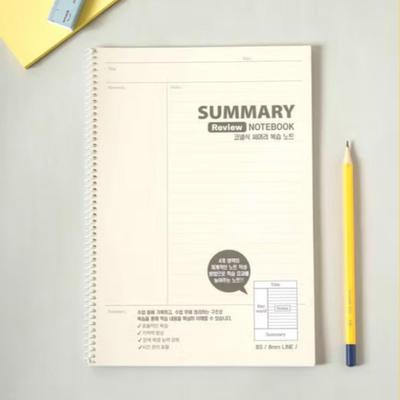 Summary Review Notes 32 Sheets