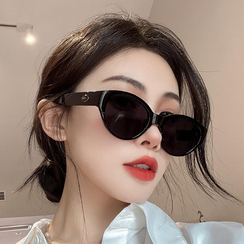 Dámske okuliare na fotografovanie na ulici Cestovné okuliare Ochrana pred slnkom Ochrana pred UV žiarením Móda Osobnosť Retro Umelecké slnečné okuliare pre mačky