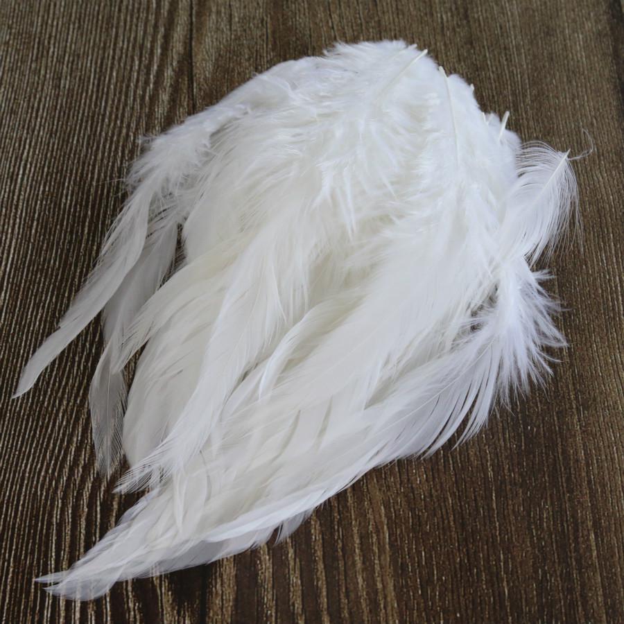 

Украшения из перьев белого цвета 6-8 размера своими руками для украшения ловца снов белый