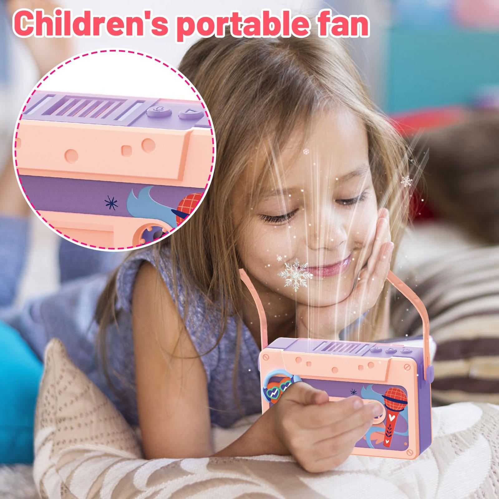 

Безлопастной ультралегкий вентилятор с лямкой на шее, три уровня мощности ветра One Size