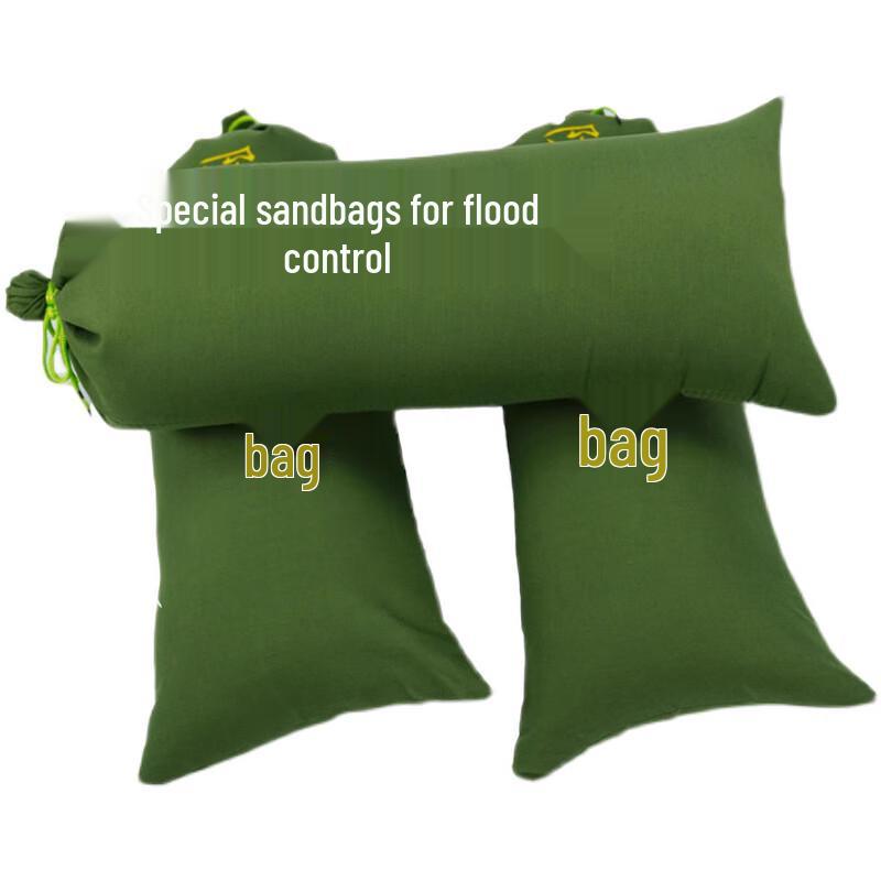 Heavy-Duty Canvas Water Absorbing Flood Barrier Bag