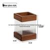 In Stock Wooden Kung Fu Pen Holder - Chinese Style Tea Caddy, Knife Holder, Makeup Brush & Office Desk Organizer