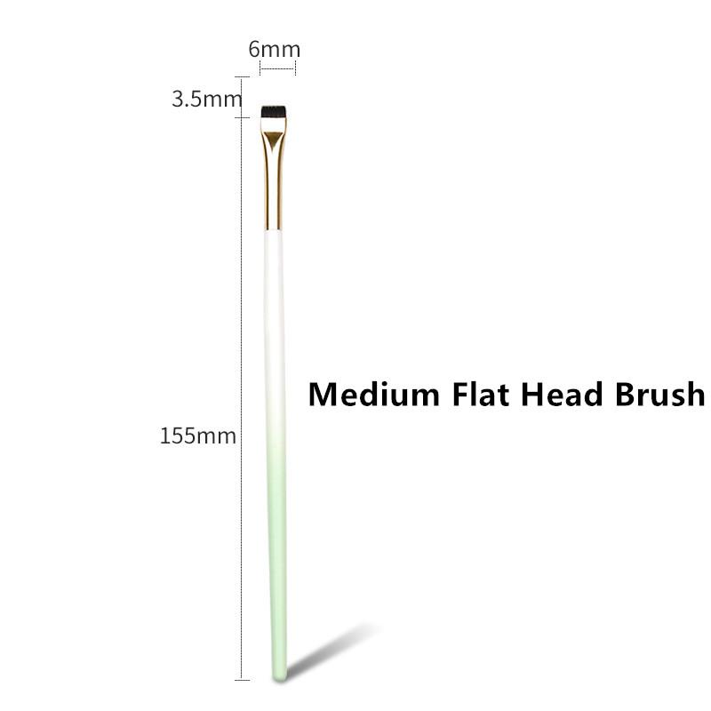 1 Pcs Gradient Handle Flat Brush Perming Eyelashes Lash Lift Tool Eyelash Perm Rod Eyelash Applicator Makeup Tools & Accessories