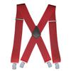 Men's 5 Cm Elastic Casual Polyester Suspenders with Clips