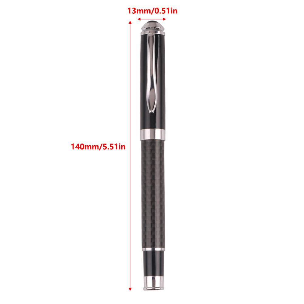 Kugelschreiber, Metall-Neutralstift aus Kohlefaser, Wassertinte mit Edelspitze, Werbegeschenk für Unternehmen, Unterschriftenstift, Studenten-Bürostift