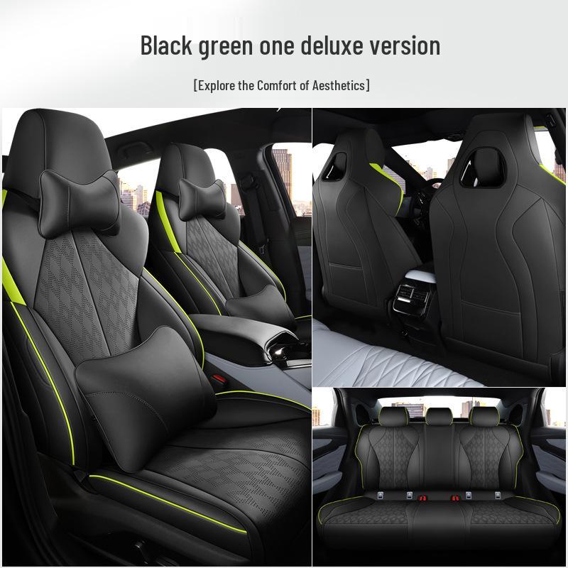 BYD Seal Seat Cover: Perforated, Breathable, Luxurious, Half-Pack Cushion for All Seasons.