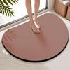 Tappetino da Bagno Antiscivolo Asciugatura Rapida: Colore Puro, Assorbente, Resistente allo Sporco, Facile da Curare.
