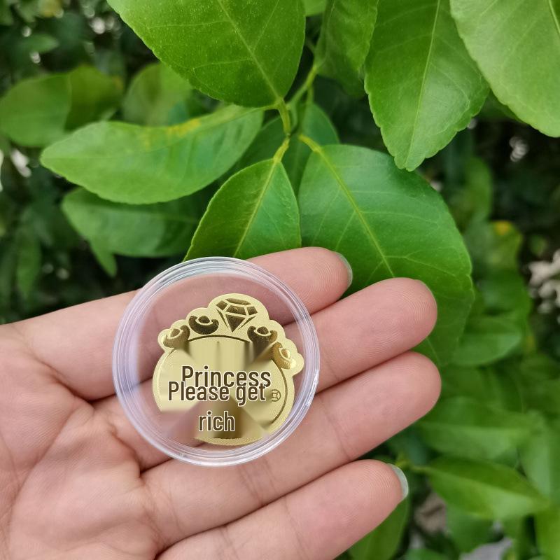 Gold 999 Leaf Phone Sticker: Wealth-Attracting Back Sticker, Ideal Birthday Gift