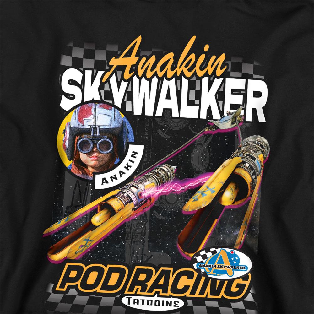 Star Wars: Episode I The Phantom Menace Childrens/Kids Tatooine Pod Racing Anakin Skywalker Hoodie