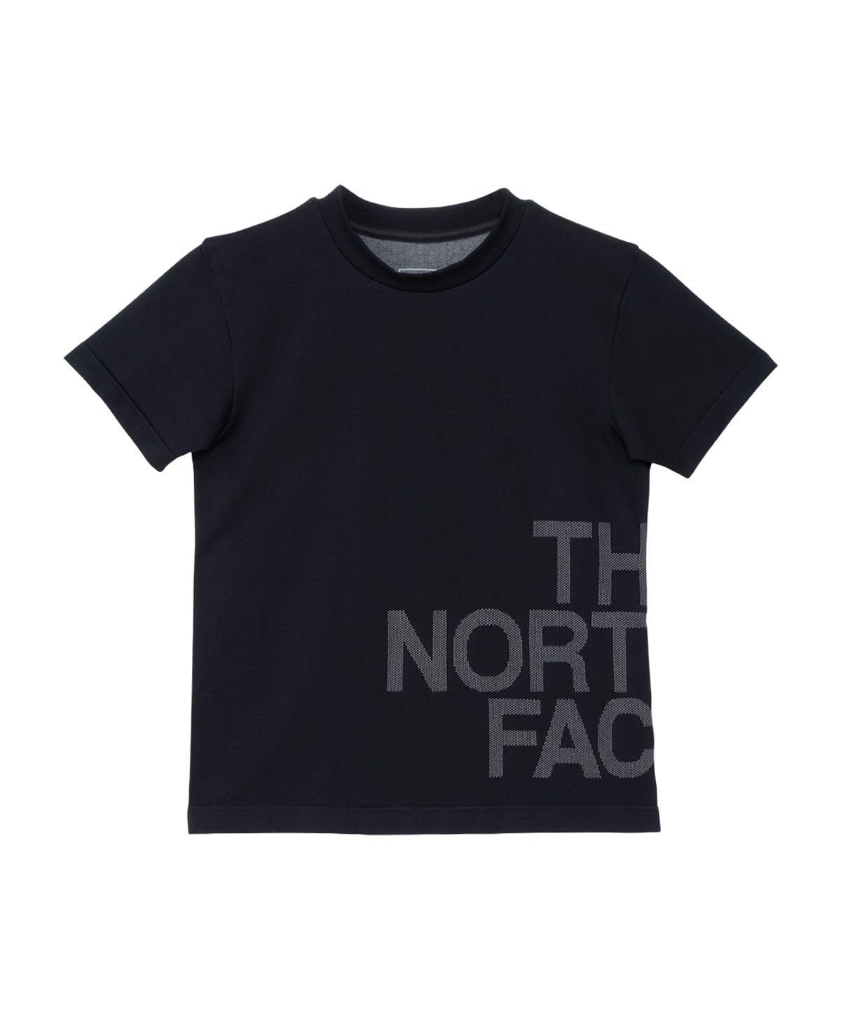 

The North Face Engineered Big Logo Size 150 S/S Crew, Black, чёрный