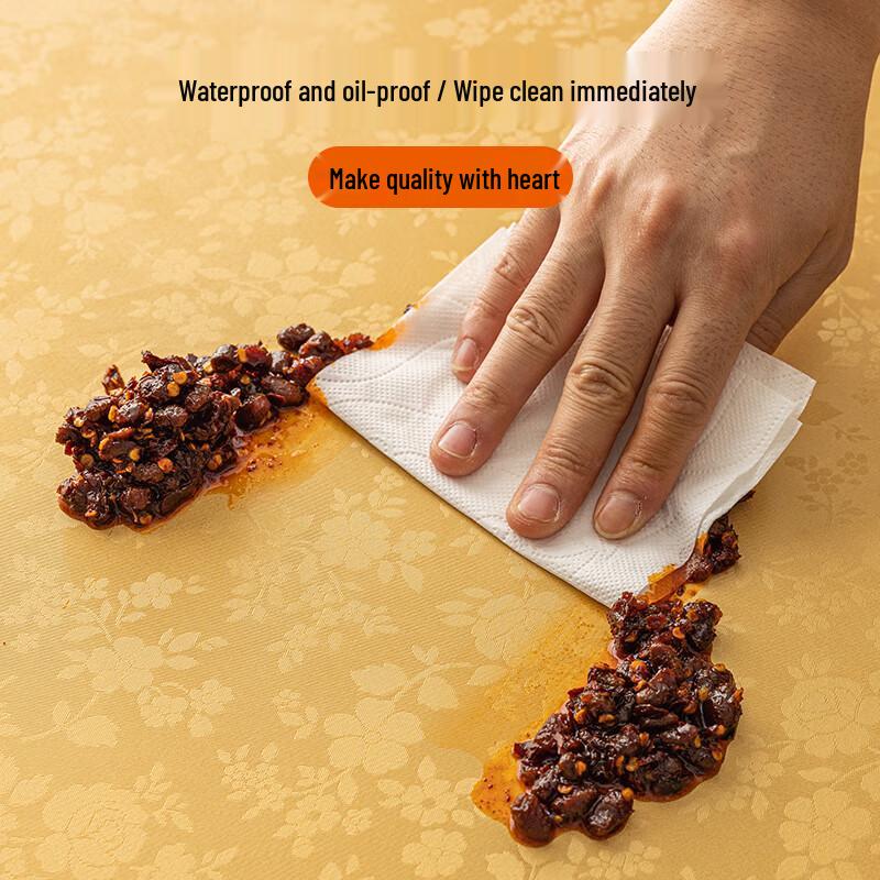 Waterproof Oil-Proof Wipe-Clean Table Cover