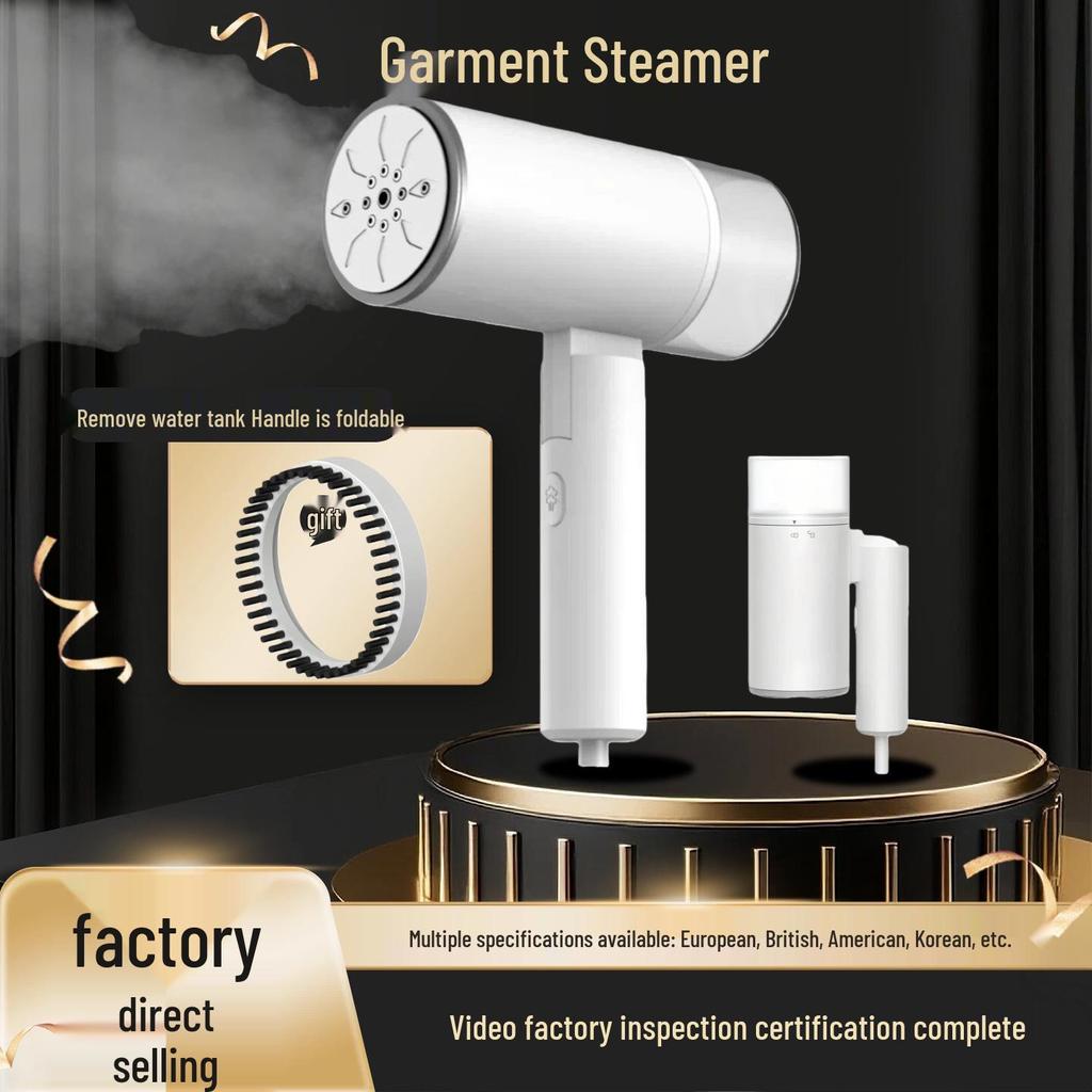 Portable Mini Electric Steam Brush: Travel Iron & Garment Steamer