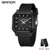 SANDA New Jelly Color Contrasting Student Children's Watch Waterproof Sports Simple Boys and Girls Quartz Wristwatch Reloj Niño