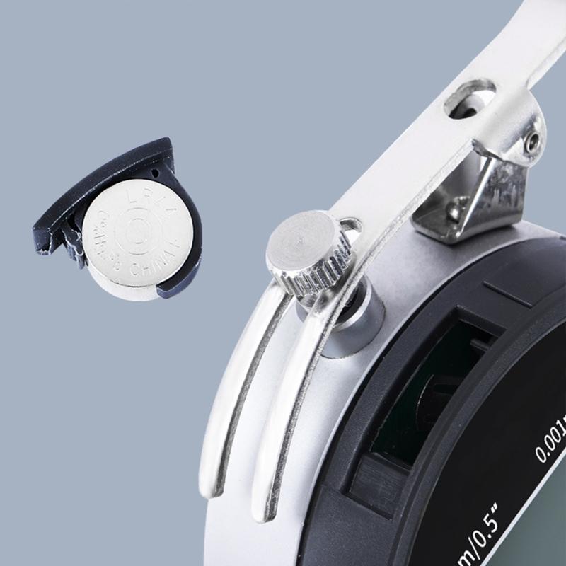 Electronic Digital Dial Thickness Gauge 0.5 inch 0.0005" Resolution Measuring Tool for w/ LCD Display
