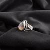 Moss Agate Gemstone Jewelry, 925 Solid Sterling Silver Ring Jewelry, Handmade Artisan Jewelry For Wedding Gift