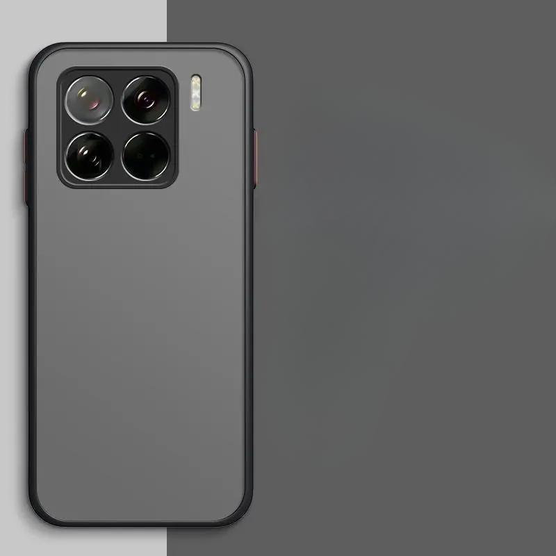 Xiaomi Mi 15Pro New Mobile Phone Case Redmi K70 Matte Contrasting Color Skin Feeling NOTE14 All-inclusive Anti-drop Case
