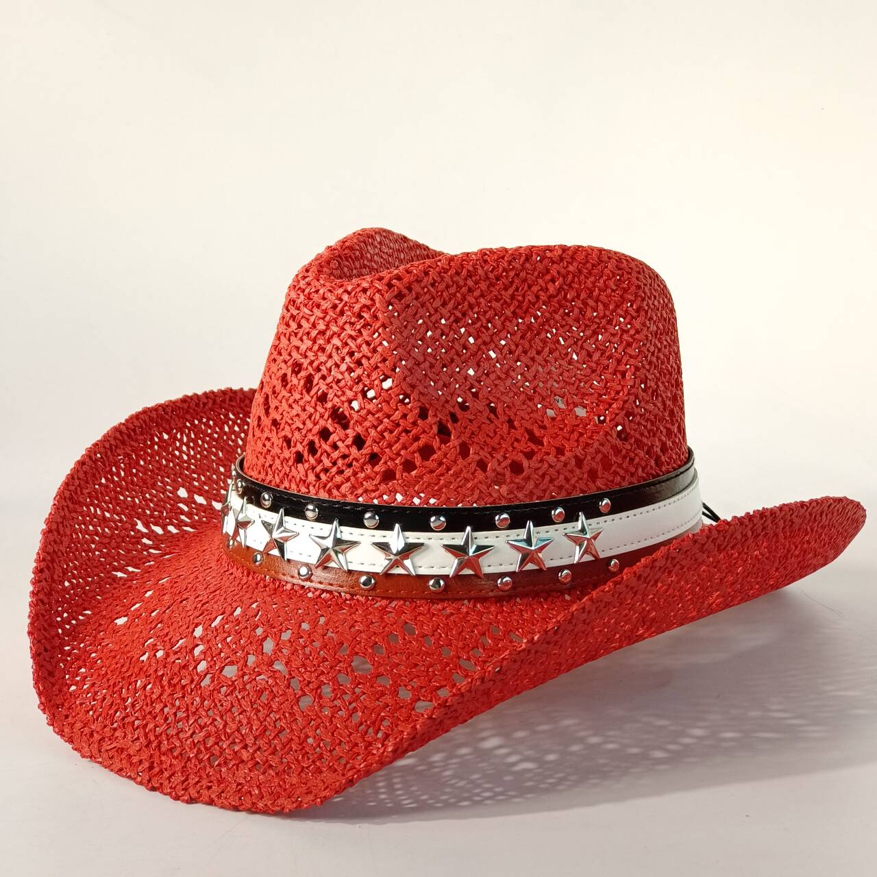 

Men s Summer Handwoven Straw Hat with Leather Cuff Beach Sun Hat for Women Panama Style Capbeach accessoires S56-58cm