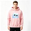 Men's Cute Cool Cat Print Pullover Hoodie Casual Long Sleeve Sweatshirt for Daily Wear