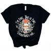 Unisex Im Fine Everythings Fine Graphic Tshirt Xmas Light Mess Cartoon Print Crew Neck Short Sleeve Holiday Tee For Unisex Unisex