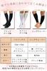Authentic compression socks for firming and reducing diamond 1 sizes Japanese-made women, swelling, white, pattern, pair, 23-25cm.