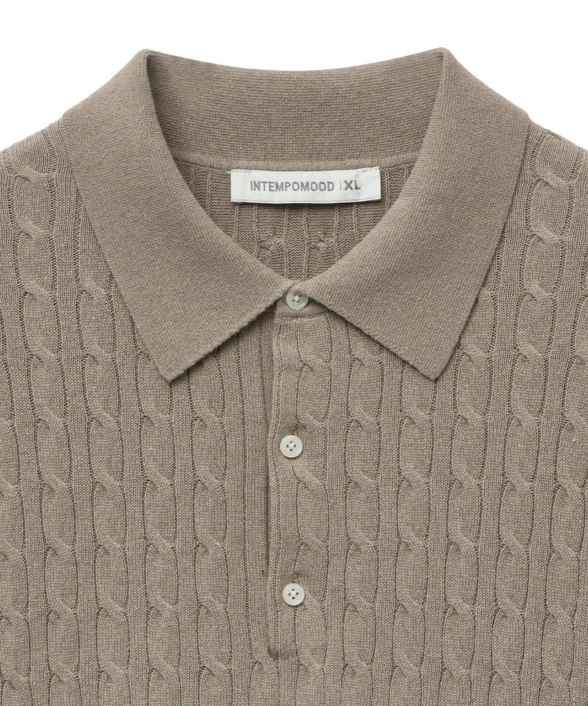 INTEMPOMOOD Daily Cable Collar Knit: 8 Colors (Type B)