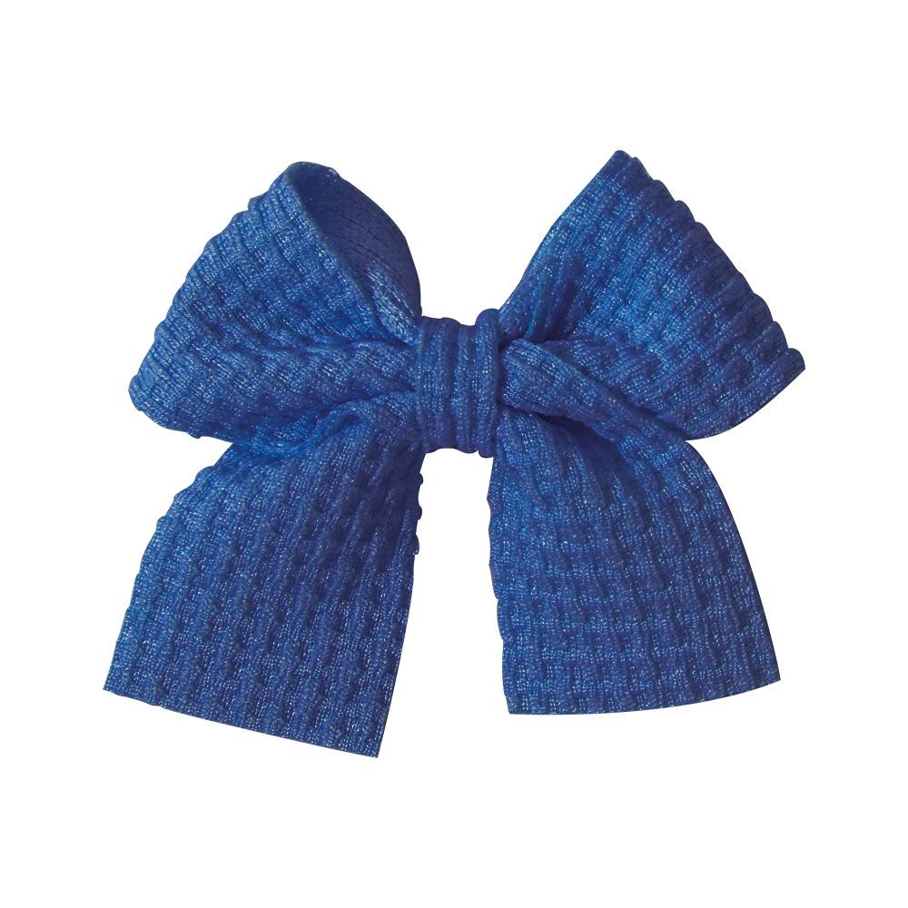 Popular Handmade Fabric Bow Hair Clips for Girls - Macaron Duckbill Style