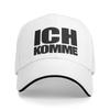 ICH KOMME LOGO Baseball Cap  Unisex Men Design Trucker Hat Summer Casual Running Hippie High Quality Baseball Caps