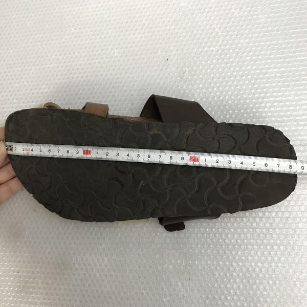 Birkenstock Papillio Germany Ledersandalen 26.5 41 Herren Braun Strandschuhe(GEBRAUCHT)