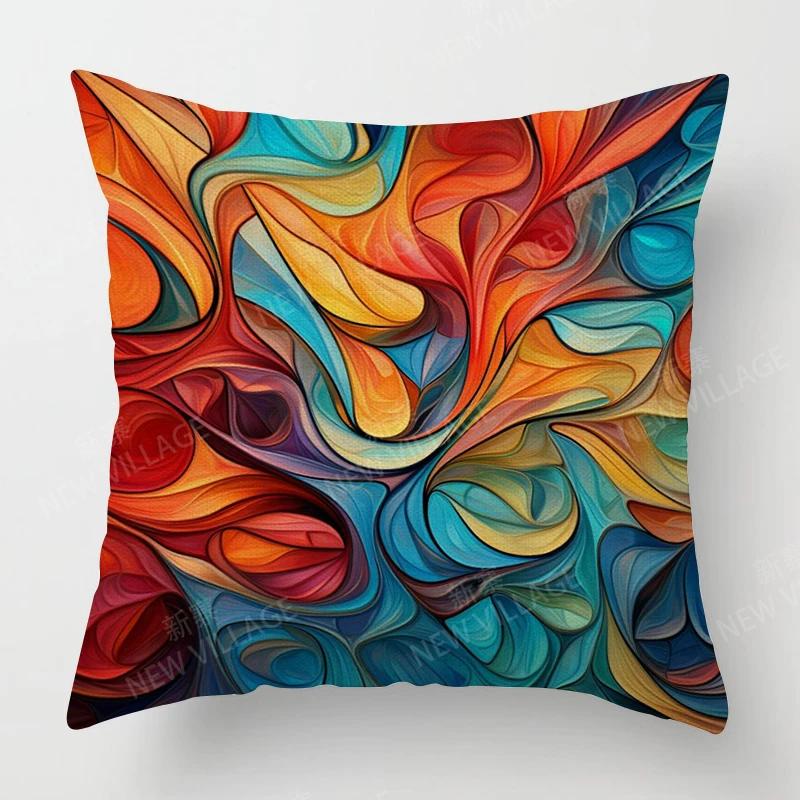 Modern Decorative Cushion for Home Living Room Decor Throw Pillow Cover 45*45 40x40cm 60x60cm 45x45cm 50x50cm Abstract Sofa