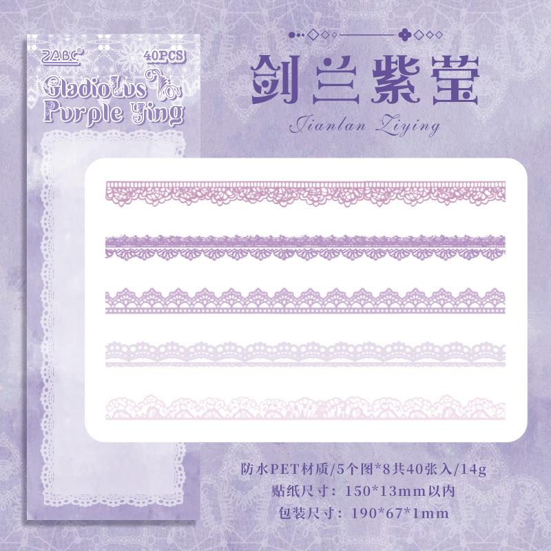 30 pcs Long strip Creativity Stickers pack Adhesive Diy Decorative Diary Album Scrapbooking Planner Junk Journal Supplies