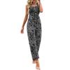 Women's Halter Jumpsuit Fashion Waist Slimming Backless Halter One Piece Wide Leg Pants
