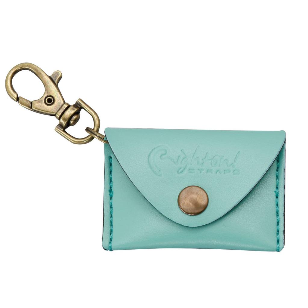 RightOn STRAPS PICK CASE KEYCHAIN PICK POUCH PLAIN SURF