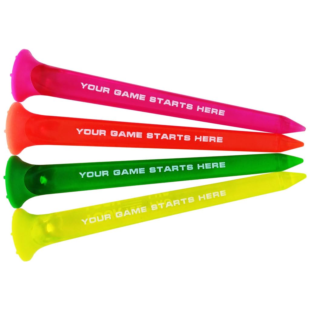 Tour Tee PRO NEONS Golf Tee (4 pieces) T-489(590)