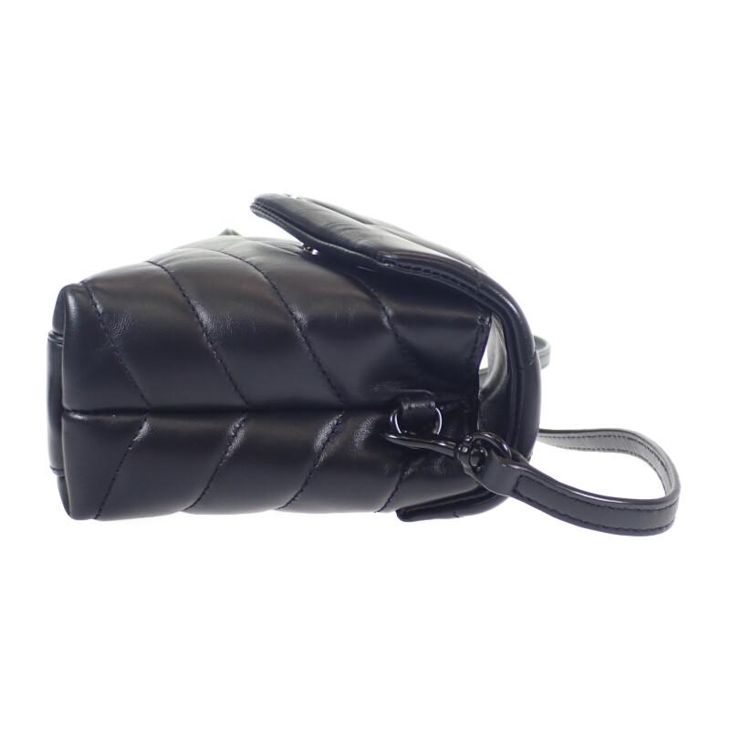 Saint Laurent 630951_DV708_1000 Torba na ramię czarna Skóra cielęca Kobiety