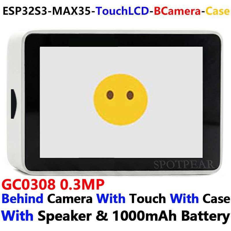 ESP32-S3 For Xiaozhi MAX AI Camera 3.5inch LCD Dual MIC Development Board 3.5 inch Display Voice Interruption Object Recognition
