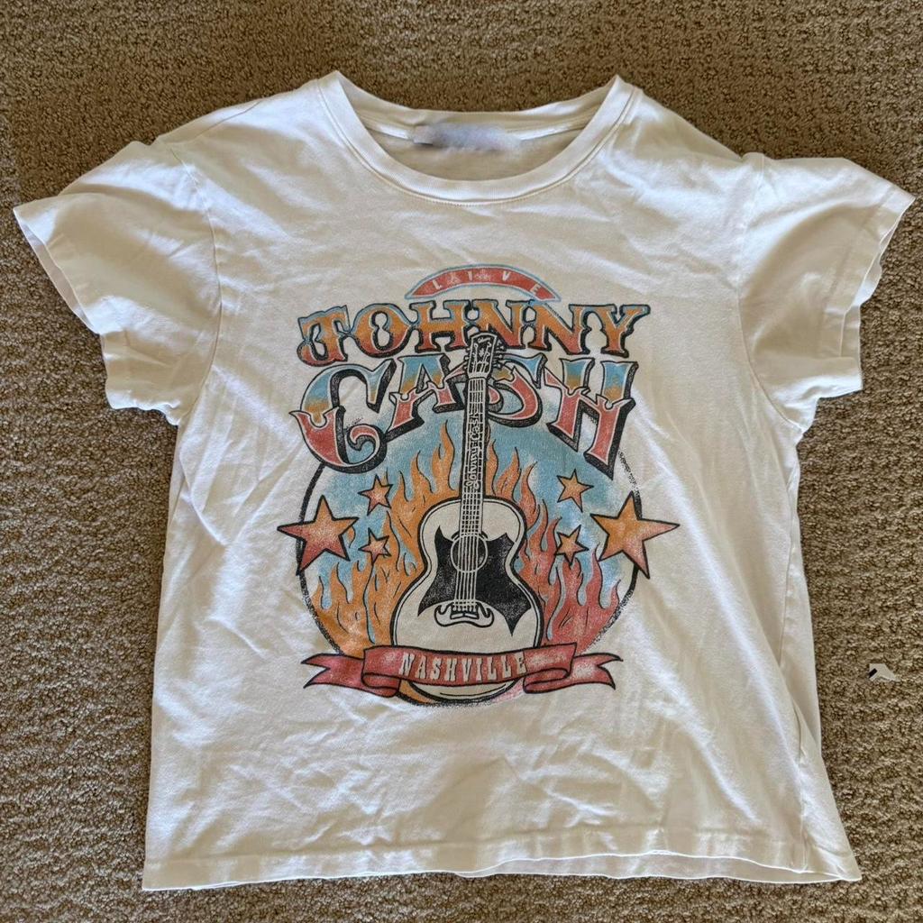 VINTAGE Johnny Cash graphic tee Reprint Gift for Friends All Size S-4XL