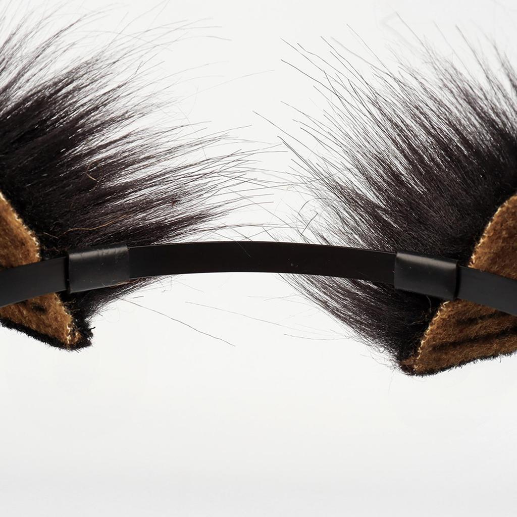 Fox Ears Headband Cosplay Costume Accessories Animal Hood for Party Stage Performances