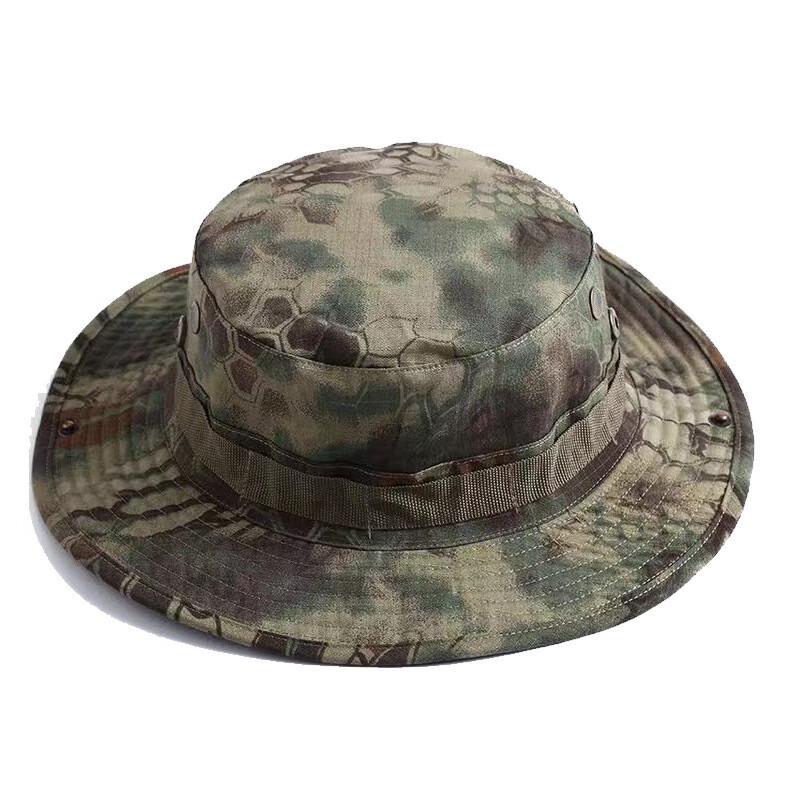 Lishin Czarny Jastrząb Kamuflażowy Kapelusz Boonie Outdoor