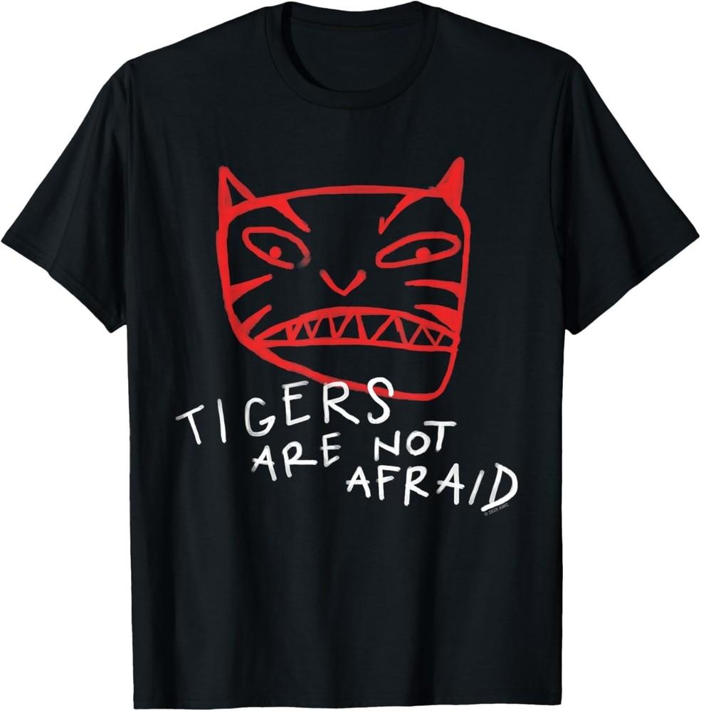 Tigers Are Not Afraid Tiger Head Short Sleeve T-Shirt