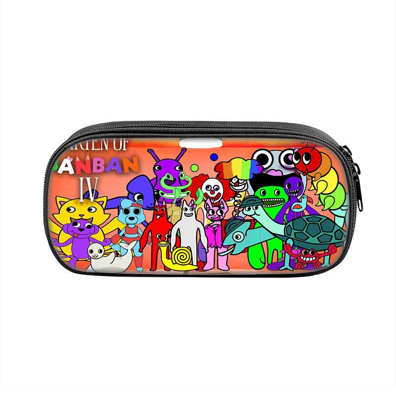 Garten Of Banban Pencil Case Nylon Storage Bag For Students And Kids