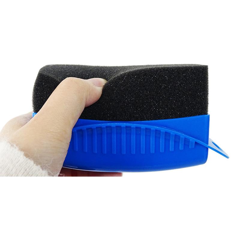 Car Tire Wheel Cleaning Brush Sponge for Car Cleaning Tire Brushes Tool Foam Auto Wash Wax Polish Tyre Cleaner Sponge Pad Tools
